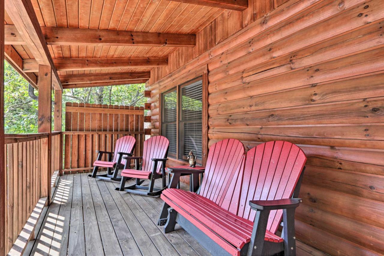 Cabin With Deck And Fireplace Less Than 3 Mi To Dollywood! Пиджен-Фордж Экстерьер фото